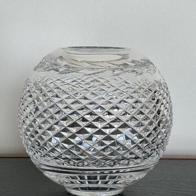 Waterford Georgian Strawberry Vase and Waterford Glandore Rose Bowl