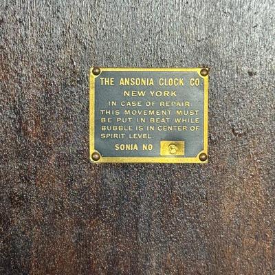 Antique Seth Thomas Westminster Chime Tambour Mantel Clock