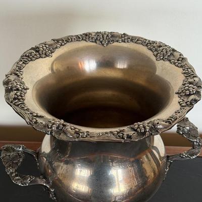 Vintage Sheridan Silver-Plated Champagne Cooler