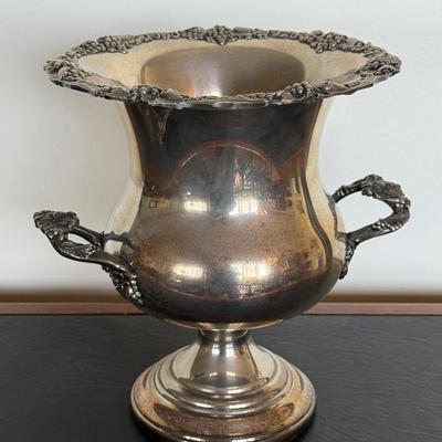 Vintage Sheridan Silver-Plated Champagne Cooler
