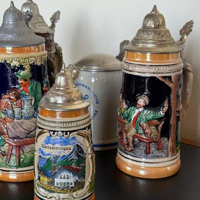 German Beer Steins
