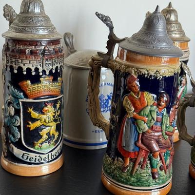 German Beer Steins