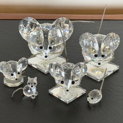 Swarovski Mice Lot