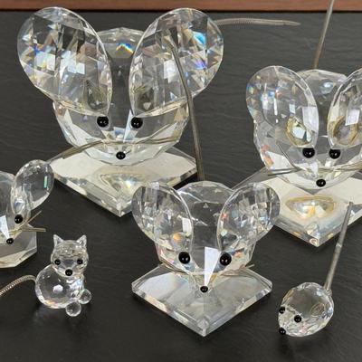 Swarovski Mice Lot