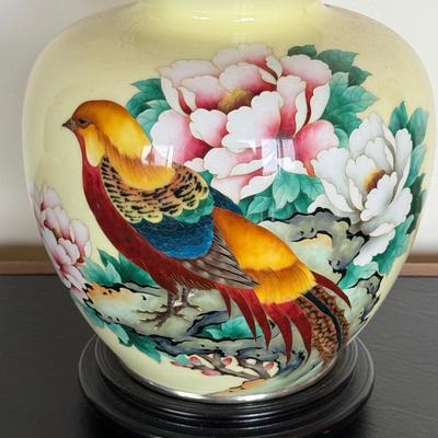 Large Japanese Showa Period Cloisonne Vase