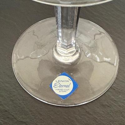 Vintage Lenox Eternal Champagne Glasses- set of 8