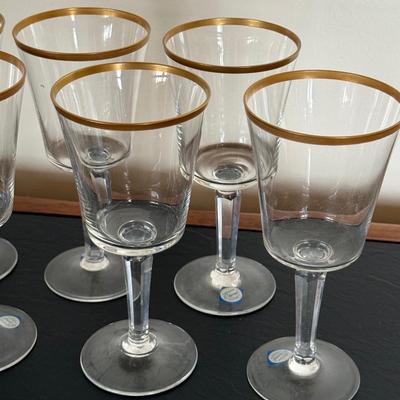 Vintage Lenox Eternity Wine Glasses- set of 8