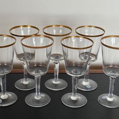 Vintage Lenox Eternity Wine Glasses- set of 8
