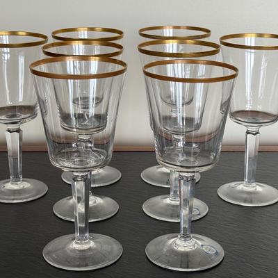 Vintage Lenox Eternal Water Goblets- set of 8