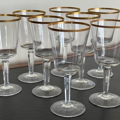 Vintage Lenox Eternal Water Goblets- set of 8