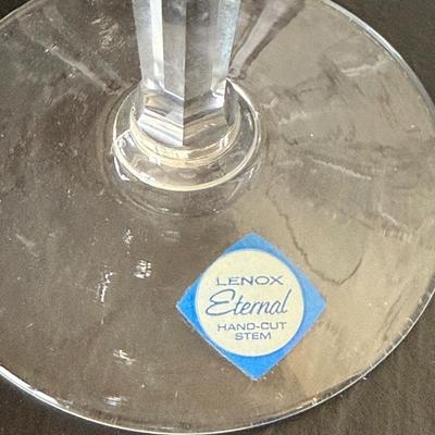 Vintage Lenox Eternal Water Goblets- set of 8