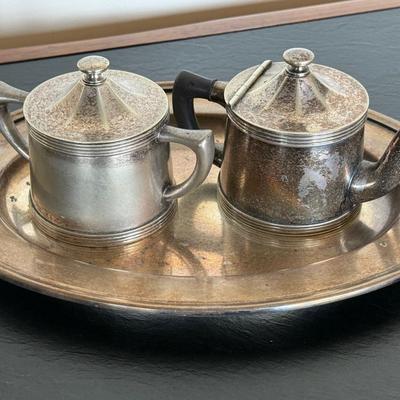 Vintage Coffee Decanter w/ Milk/Sugar Serving Pieces