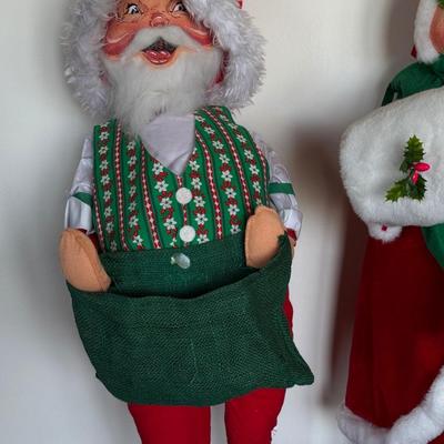 Vintage Annalee Christmas Dolls- 28" Tall