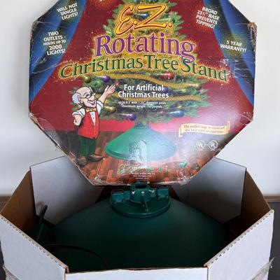 Rotating Christmas Tree Stand