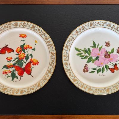 Lenox Butterflies & Flowers Collector Plates