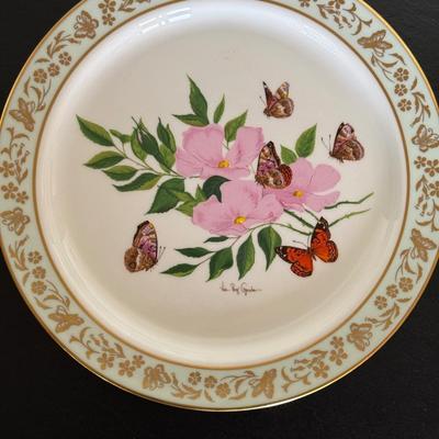 Lenox Butterflies & Flowers Collector Plates