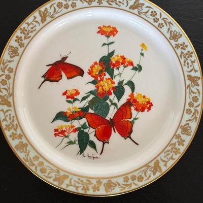 Lenox Butterflies & Flowers Collector Plates
