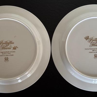 Lenox Butterflies & Flowers Collector Plates