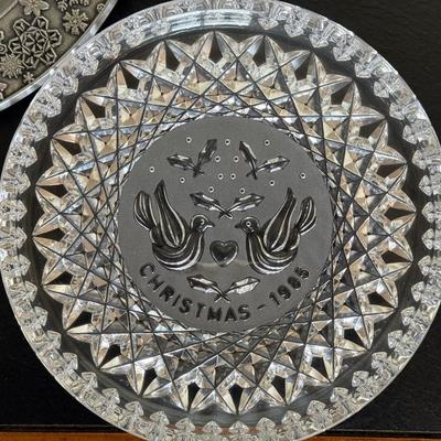 Vintage Christmas Collector Plates