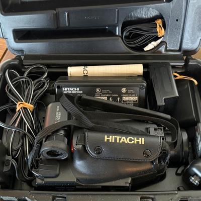 Hitachi Camcorder w/ Case and Accessories