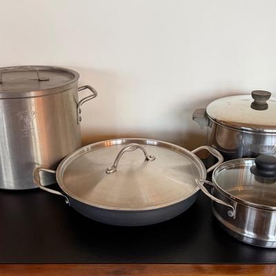 Stainless Steel Pots Lot