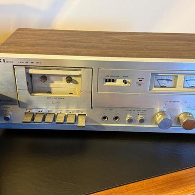 Vintage Lloyd's Garrard 630s Turntable and LXI Series Cassette Tape Deck