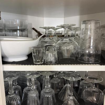 Kitchen Glasses Misc. Lot