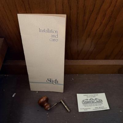 Vintage Sligh Grandfather Clock (annual maintenance completed)