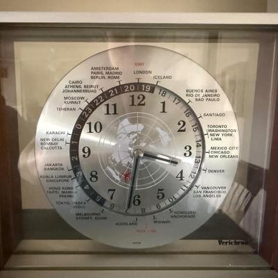 Vintage MCM Verichron Mantle Clock