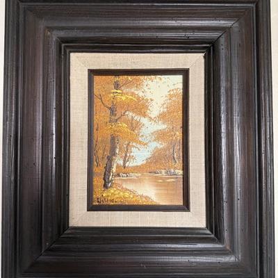 Vintage Original Oil Painting- sold by JCPenney NYC
