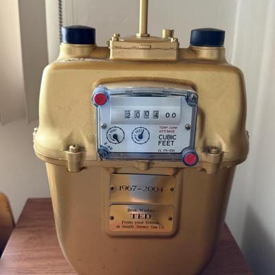 American Meter AM-250 Diaghram Gas Meter Converted Lamp