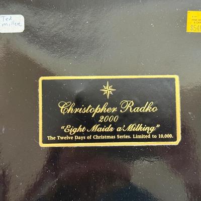 Christopher Radko "12 Days of Christmas" #8