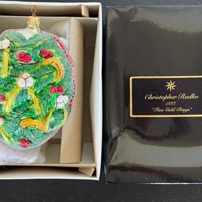 Christopher Radko "12 Days of Christmas" #5