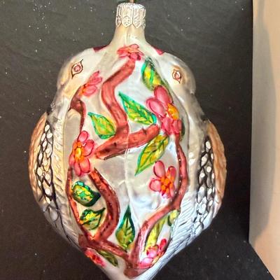 Christopher Radko "12 Days of Christmas" #2 & #3