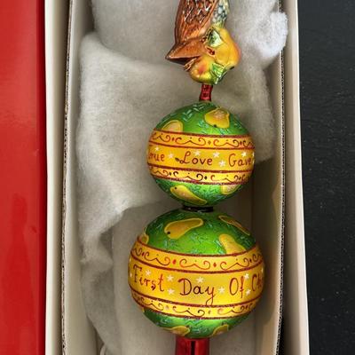 Christopher Radko "12 Days of Christmas" #1