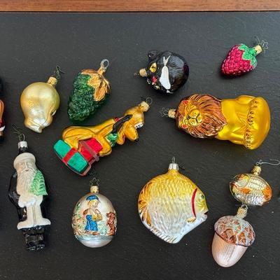 Assorted Christopher Radko Ornaments Lot 2