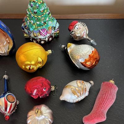 Assorted Christopher Radko Ornaments Lot 4