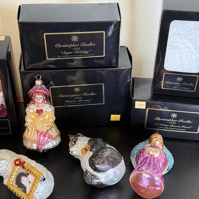 Assorted Christopher Radko Ornaments Lot 11