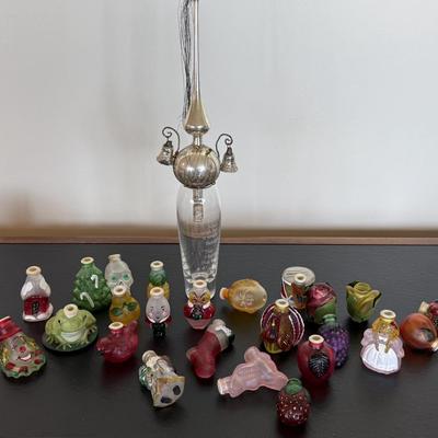 Antique Tree Topper and Light Caps