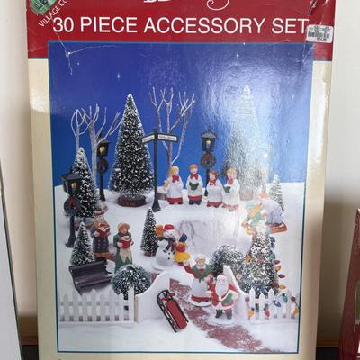 Lemax Dickensvale Accessory Set Holiday Lot