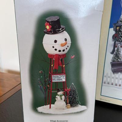 Lemax Dickensvale Accessory Set Holiday Lot