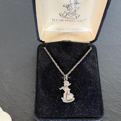 Hummel Necklace and Ornaments Lot
