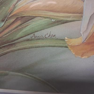 YELLOW IRIS PICTURE AND OTHER HOME DECOR