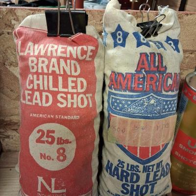 LEAD SHOT, SMOKELESS POWDER AND MORE