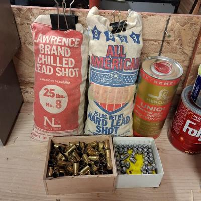 LEAD SHOT, SMOKELESS POWDER AND MORE