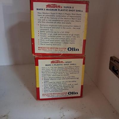 WESTERN SUPER-X MARK 5 MAGNUM PLASTIC SHOT SHELLS