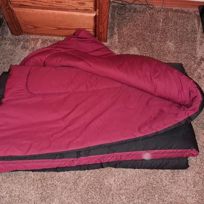 REVERSIBLE COMFORTER AND A BLANKET