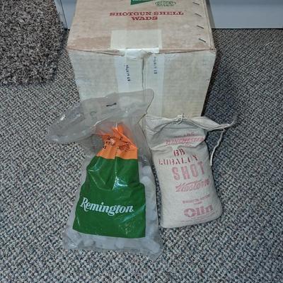 POWER PISTON WADS AND A BAG OF LEAD