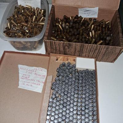 LOADS FOR REVOLVER AND BRASS