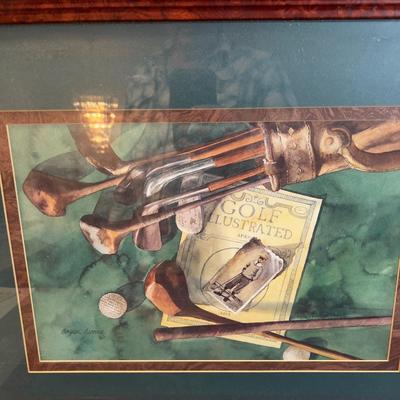 2 Golf Prints 